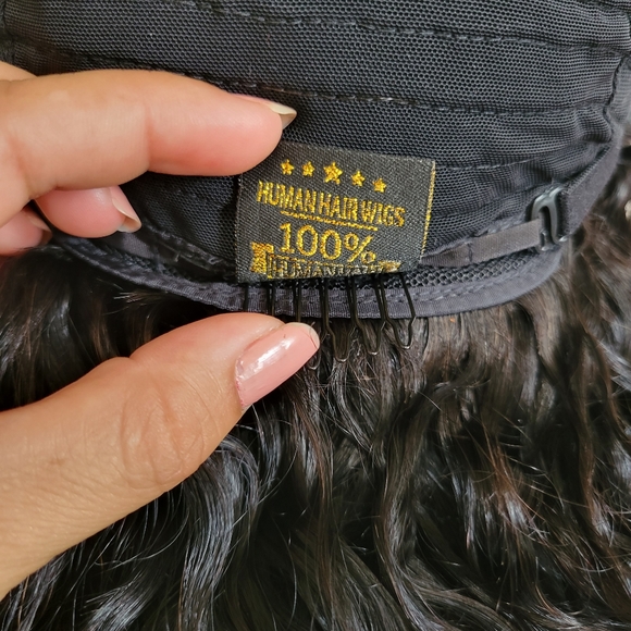 Curly Human Hair U Shaped Brazilian Human Hair Wig - Picture 6 of 12